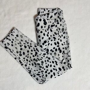 DSG Kids' Gray and Black Spotted Leggings